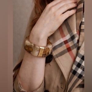 Chico's Brown and Gold Bracelet